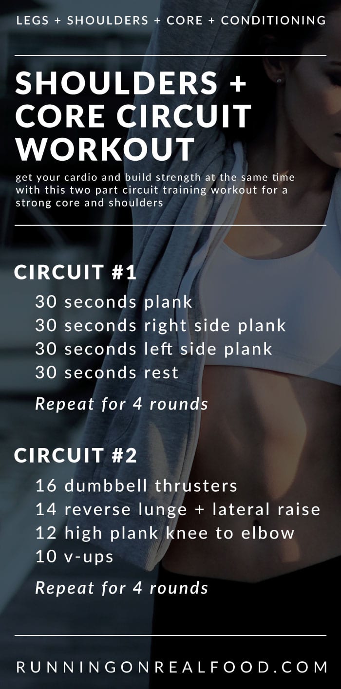 Shoulders and Core Strength Circuit Workout