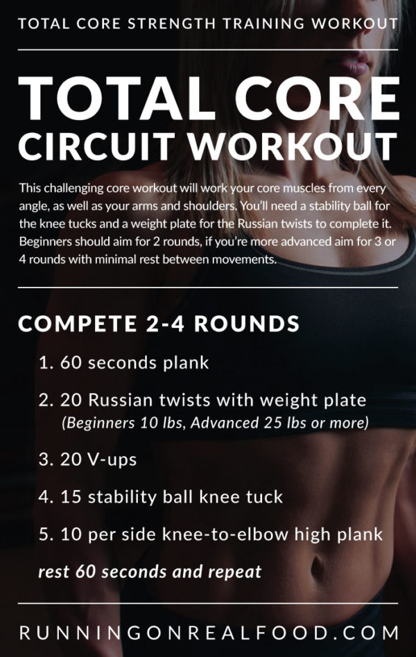 Core Circuit Workout A Killer Workout To Challenge Your Entire Core
