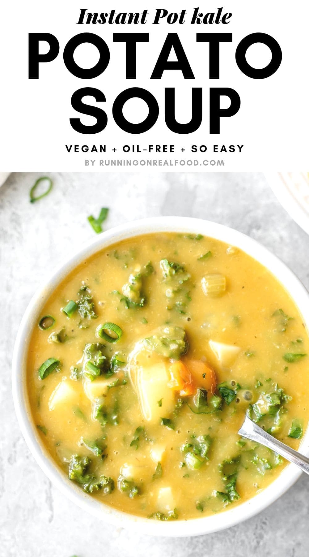 Instant Pot Kale Potato Soup