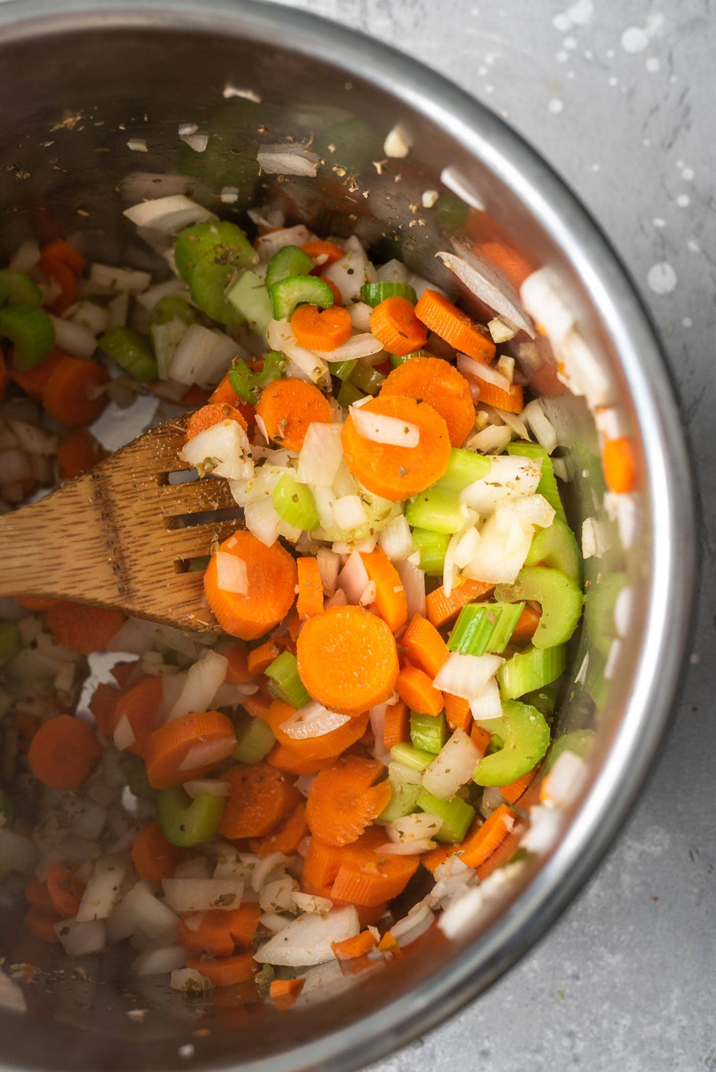 Vegan Instant Pot Kale Potato Soup - Running on Real Food