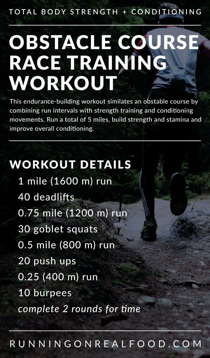 Tough Mudder Training Workout for Obstacle Courses
