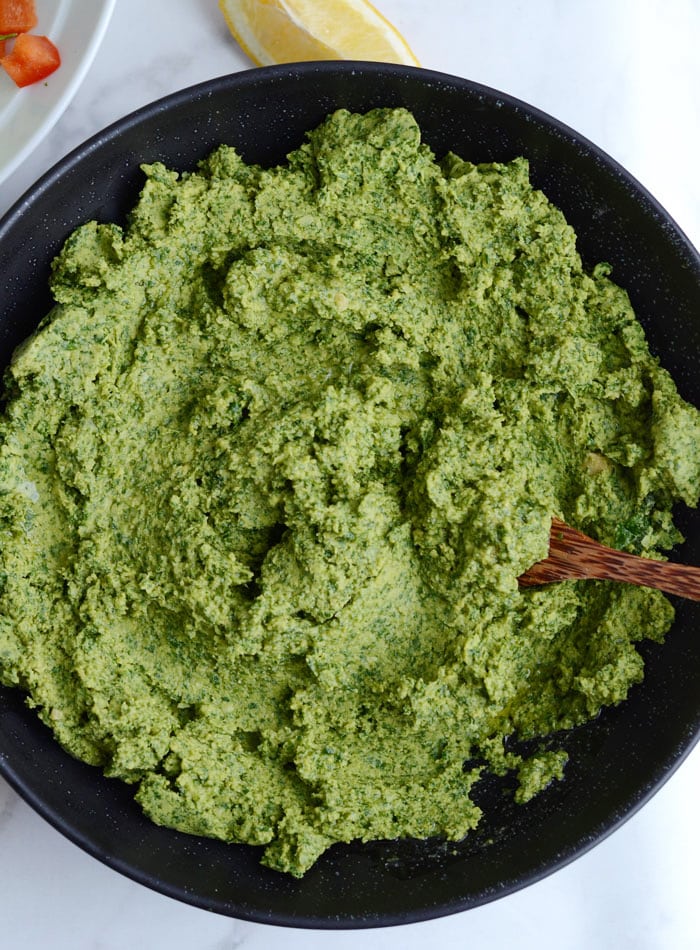 Healthy Vegan Kale Hummus