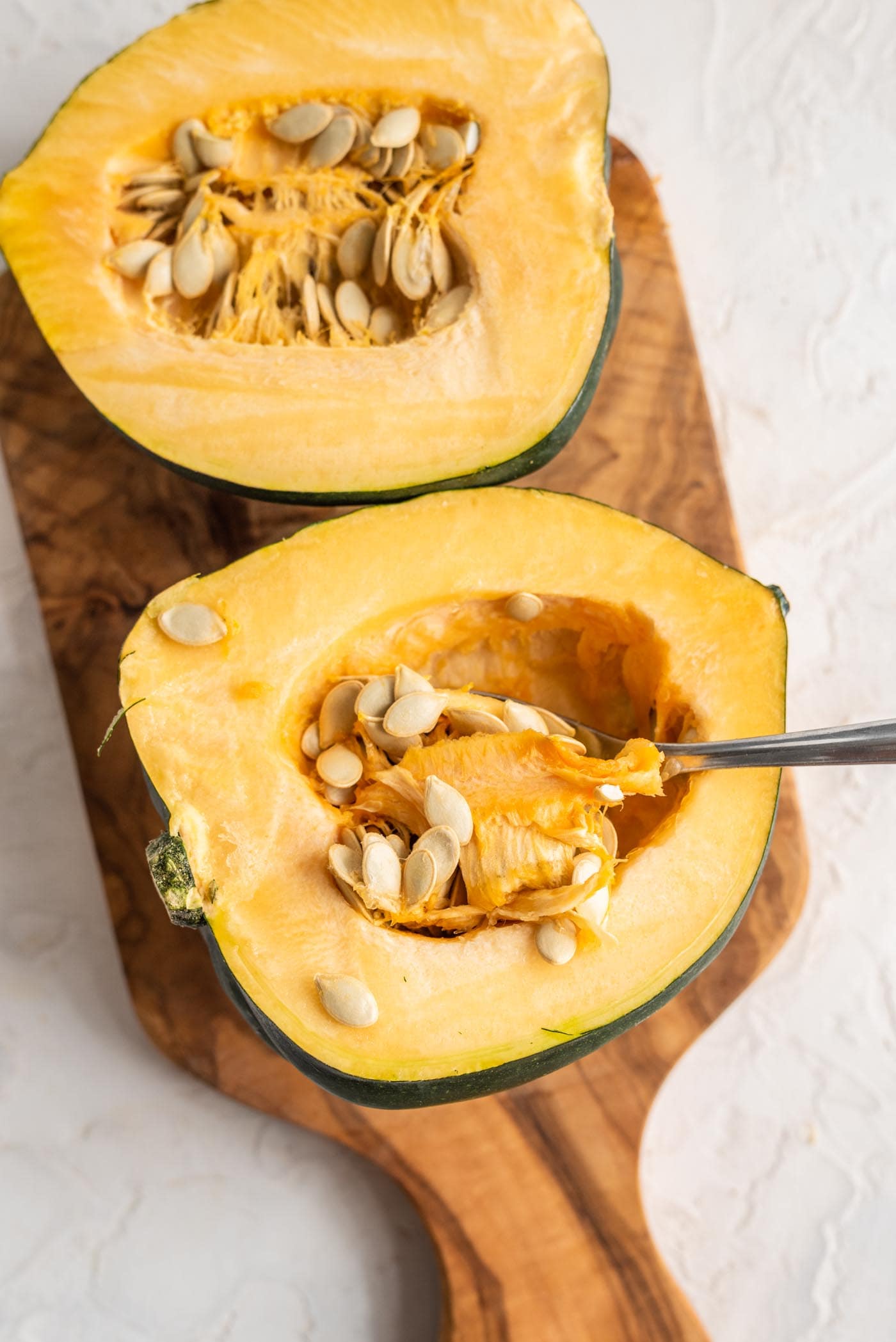 Vegan Stuffed Acorn Squash Recipe - Running on Real Food