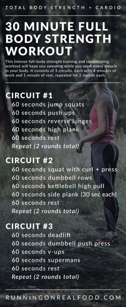 30 Minute Full-Body Strength Training Workout