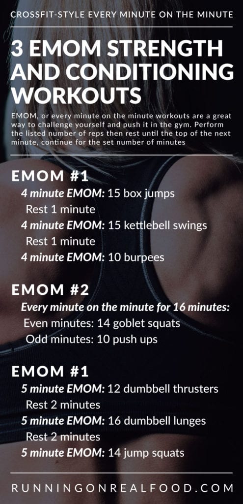 3 CrossFit-Style EMOM Workouts for Conditioning