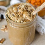 Vegan Pumpkin Spice Latte Smoothie | healthy, GF from Running on Real Food