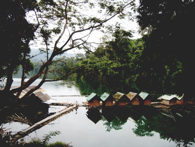 Floating Huts Chiew Lan Lake