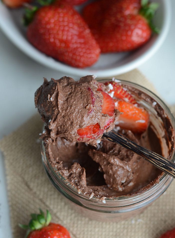 High-Protein Chocolate Chia Seed Pudding 