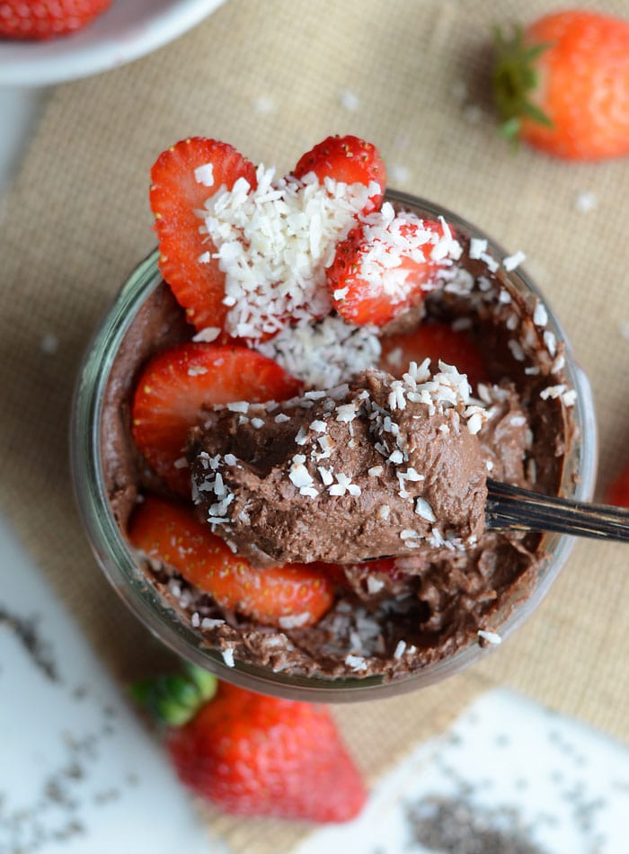 Vegan Chocolate Chia Protein Pudding - Healthy, Creamy and Delicious!