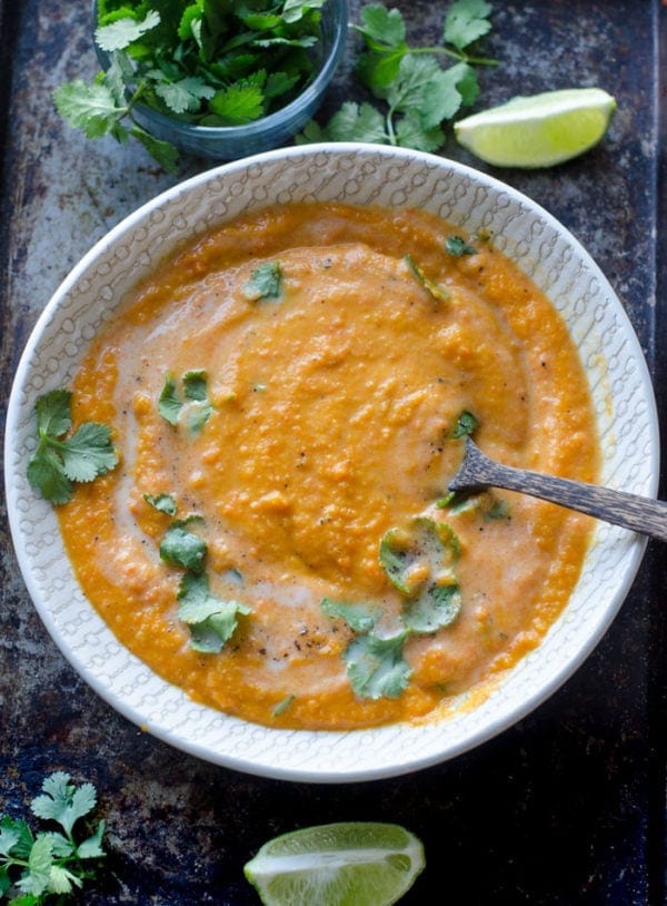 Creamy Vegan Coconut Ginger Carrot Soup 4019