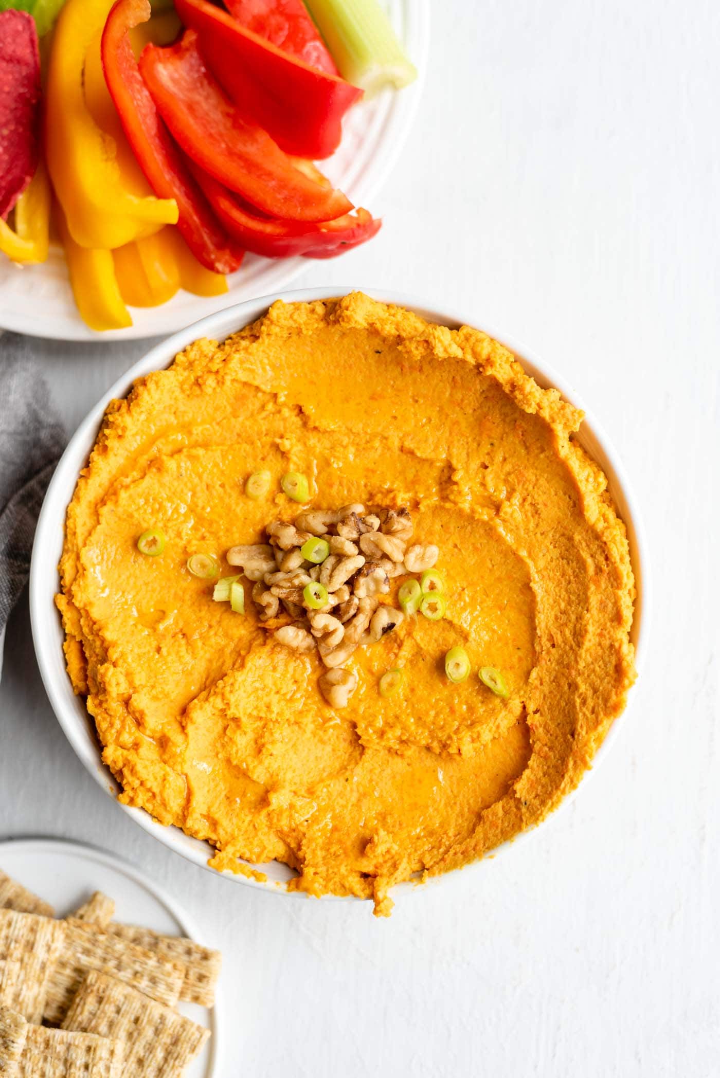 Roasted Carrot Hummus Recipe Running On Real Food