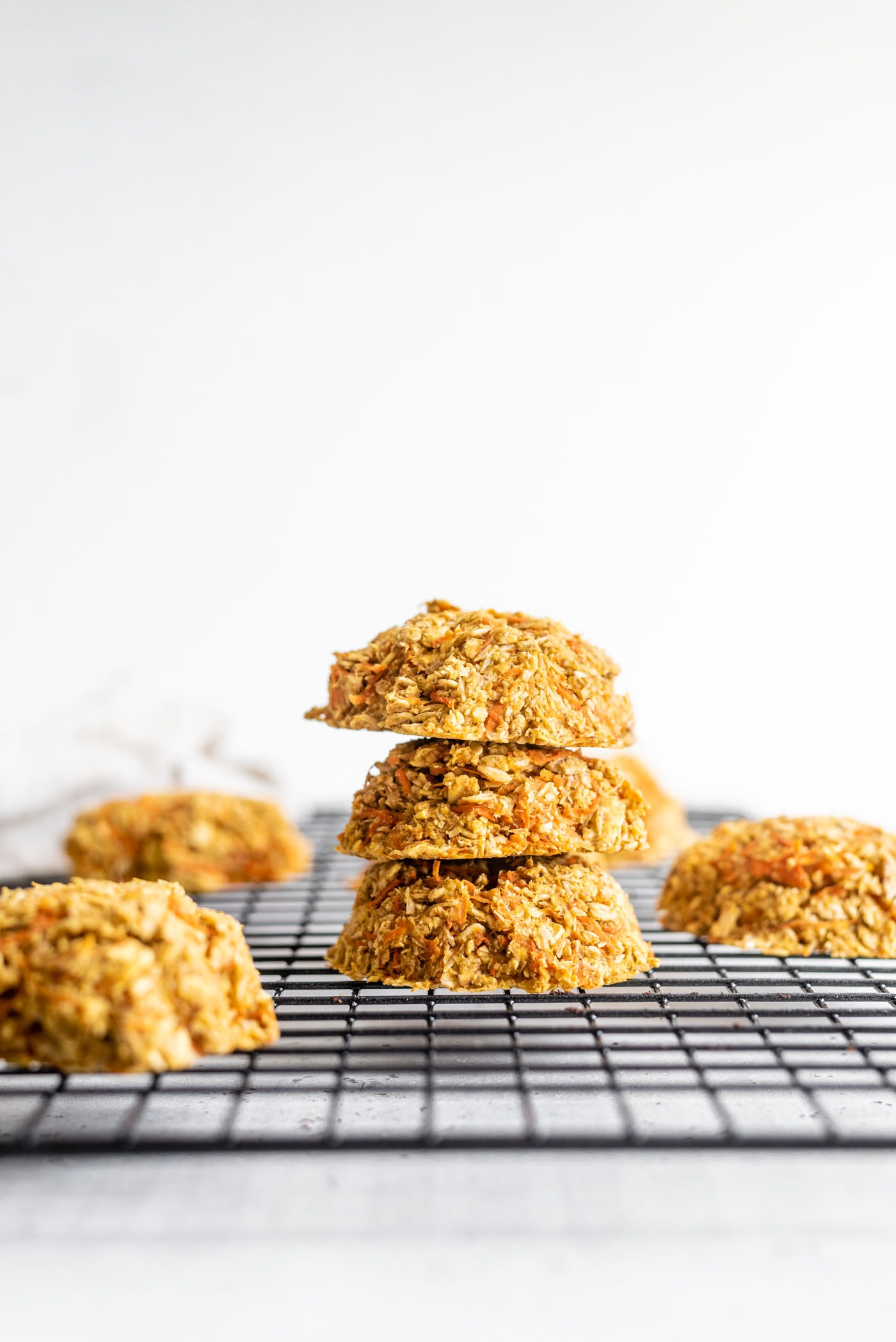 Carrot Oatmeal Coconut Cookies Running on Real Food