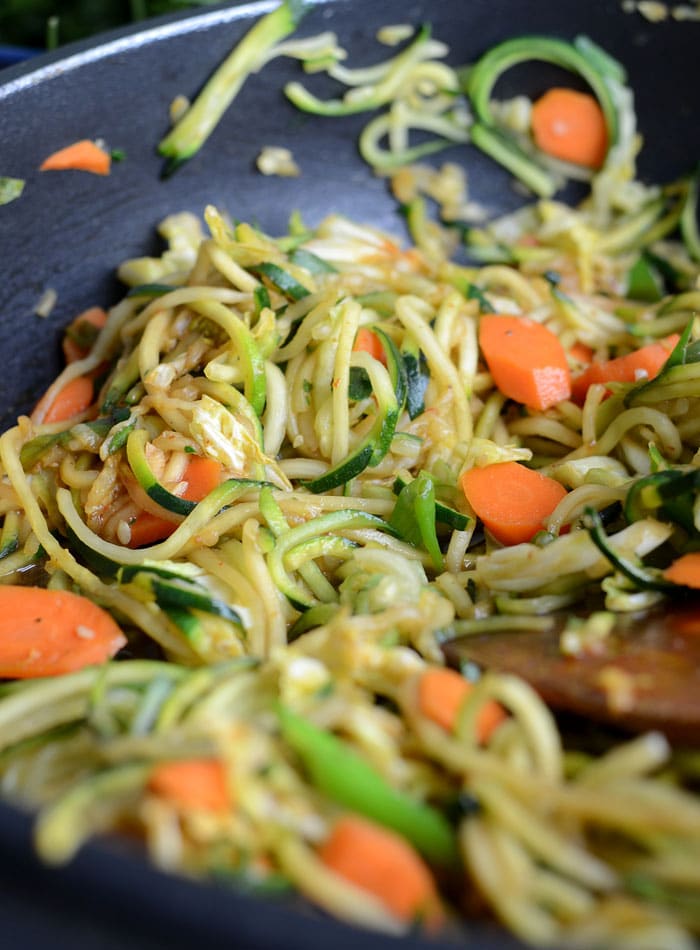 Healthy Low Carb Vegan Chow Mein