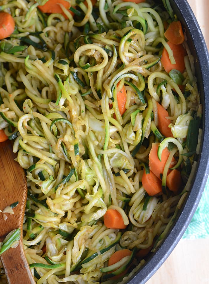 Healthy Low Carb Vegan Chow Mein