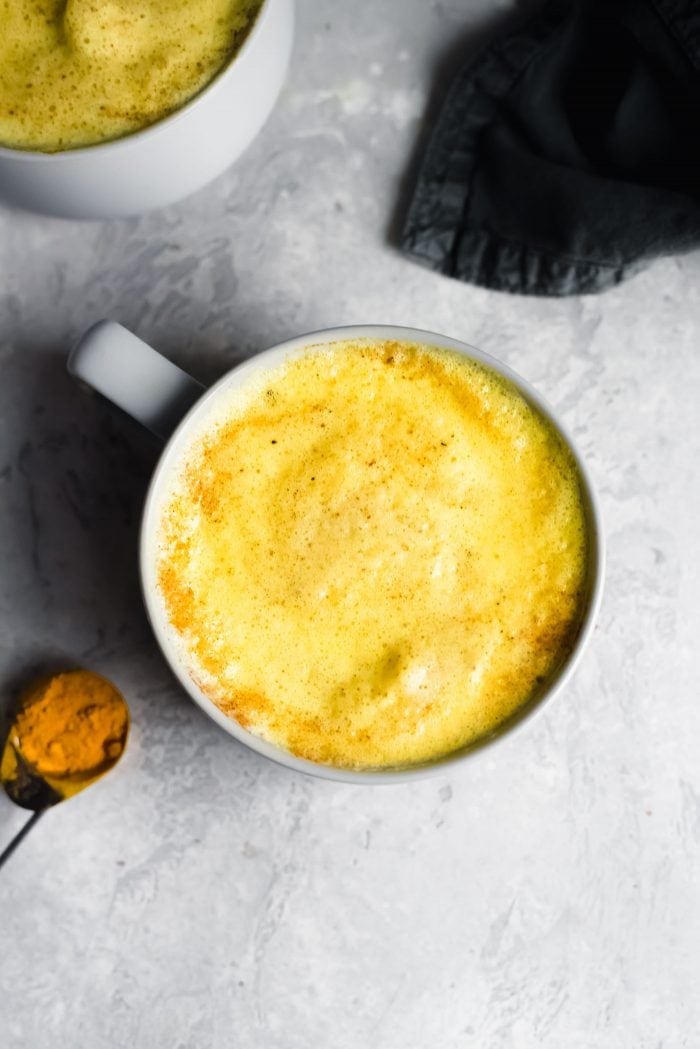 How to Make Turmeric Golden Milk in a blender