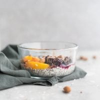 Vegan Coconut Chia Pudding Bowls - Running on Real Food