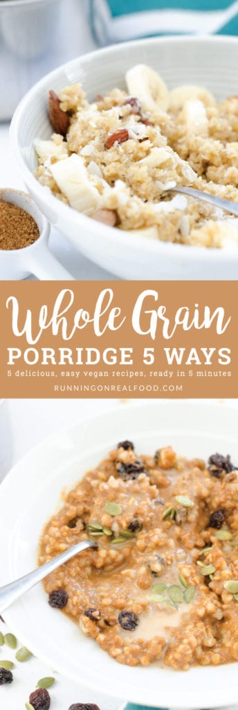healthy whole grain porridge
