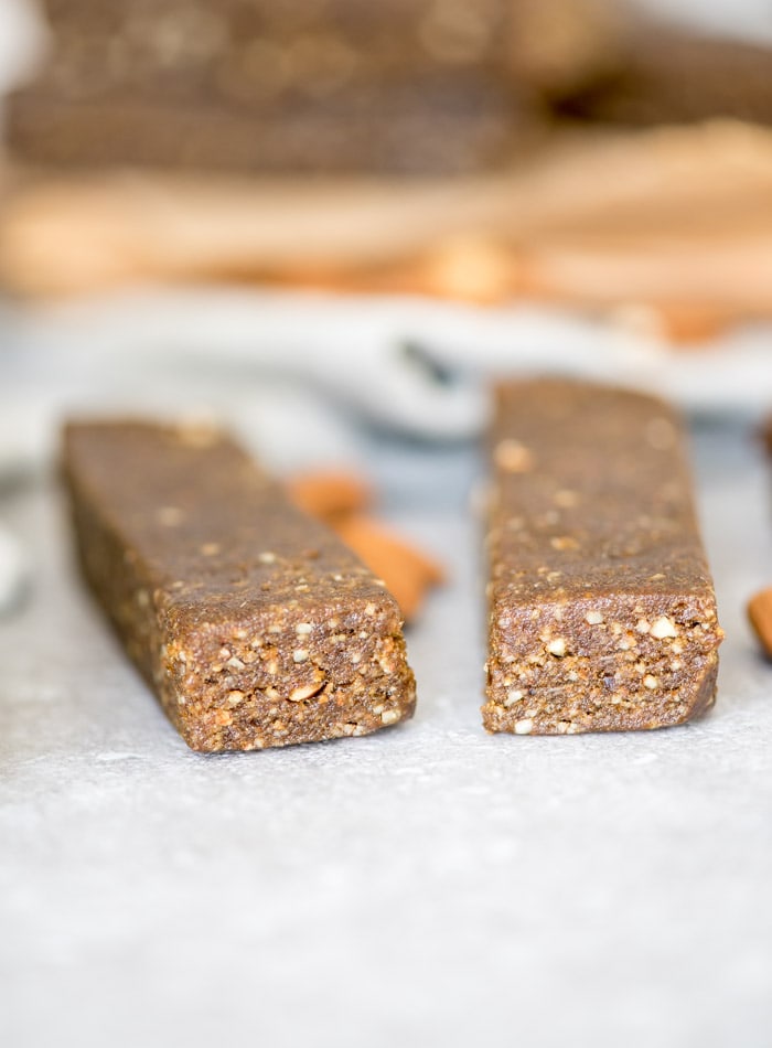 Vegan No-Bake Hemp Protein Bars