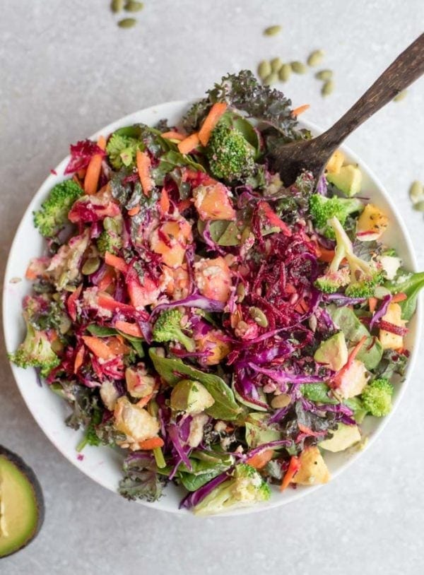 Rainbow Salad | how to make a healthy everyday superfood salad