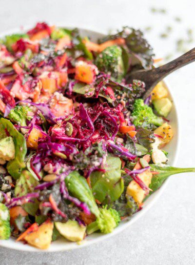 Rainbow Salad | how to make a healthy everyday superfood salad