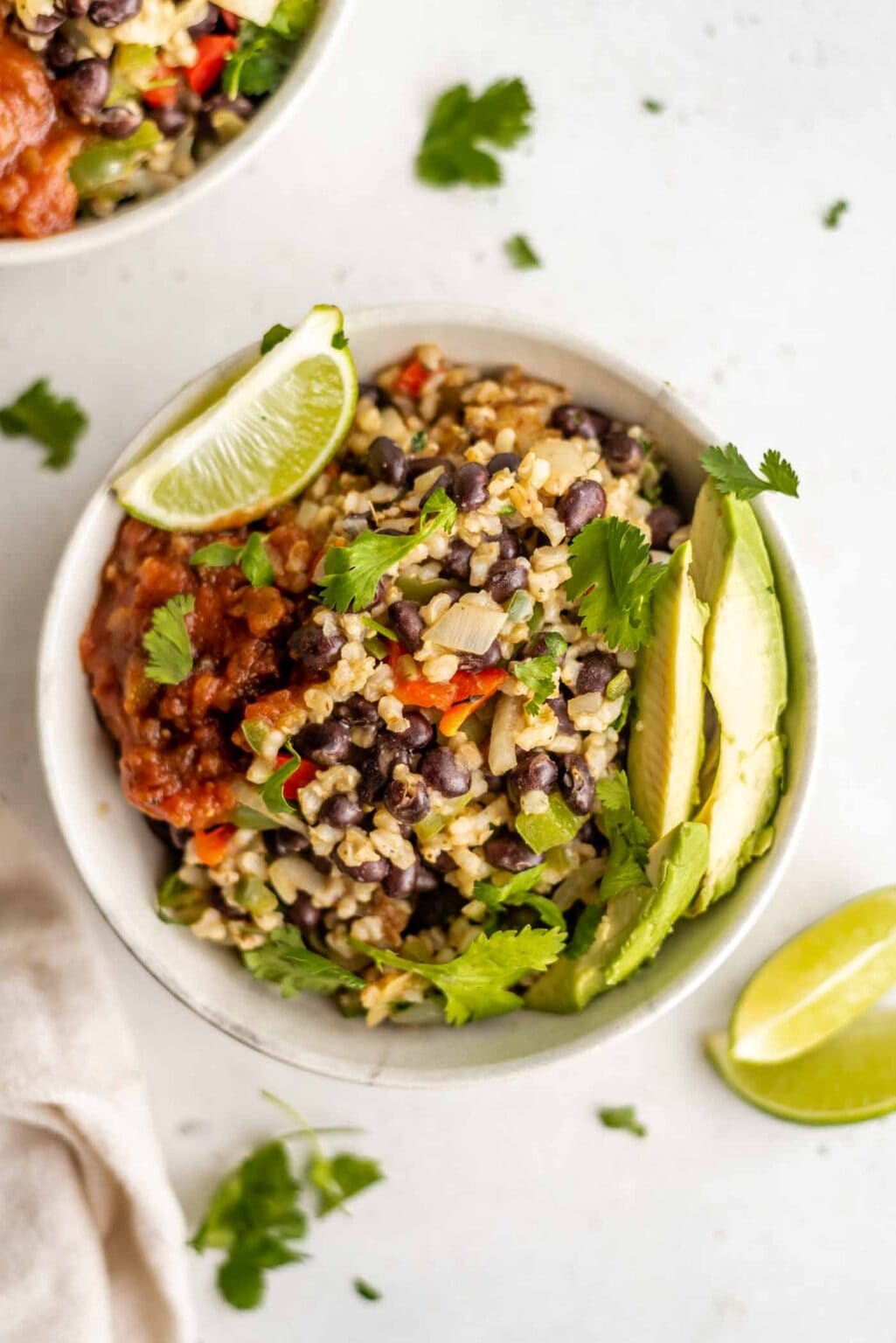 Easy Vegan Black Beans And Rice Running On Real Food 8096