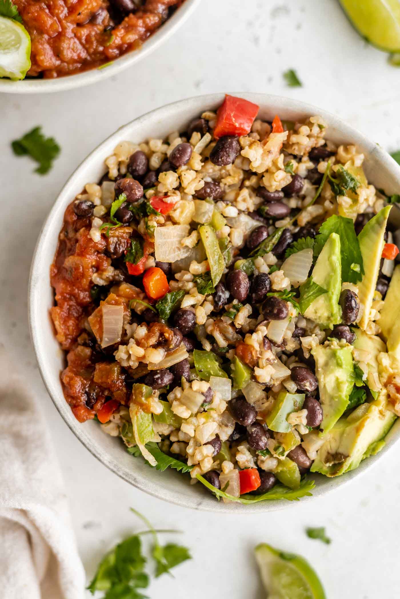 Easy Vegan Black Beans and Rice - Running on Real Food