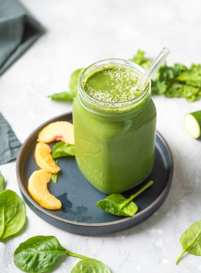 The Big Green Monster Smoothie for Vegan Breakfast Options to Start the Day