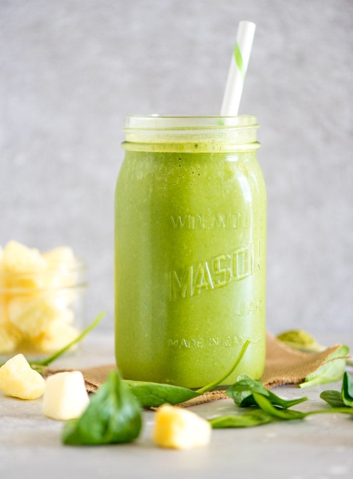 Green Breakfast Smoothie Recipes - Running on Real Food
