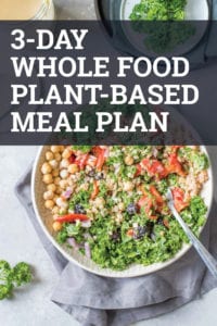 Plant Based Diet Chart