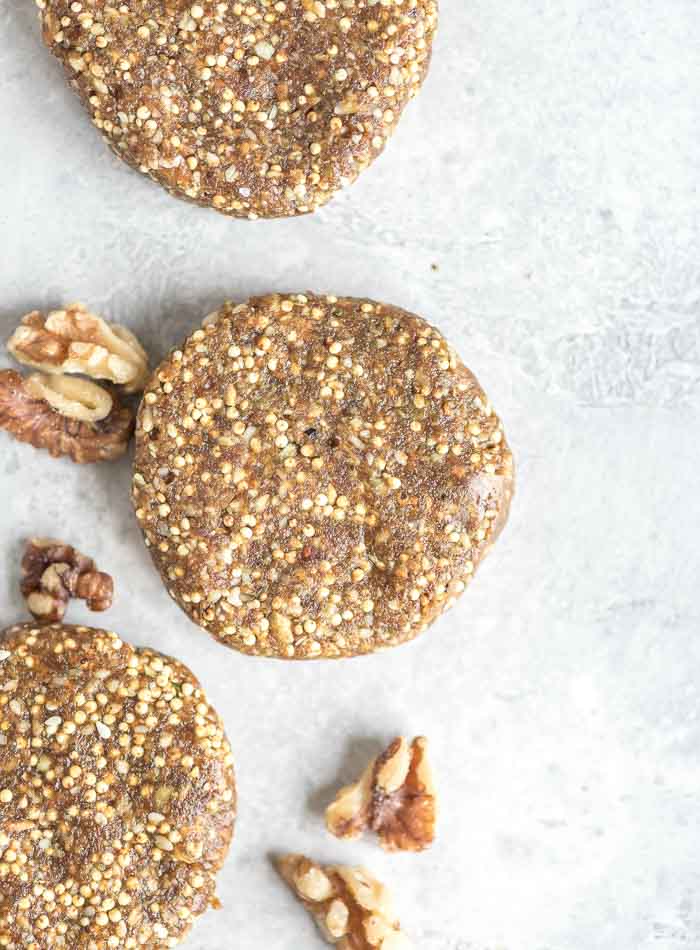 Raw No-Bake Superfood Cookies - Running on Real Food