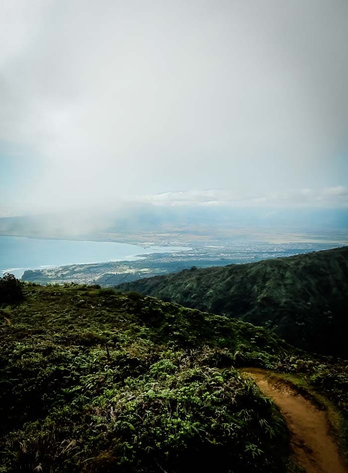 Hiking Wiahee Ridge Trail on Maui - Running on Real Food