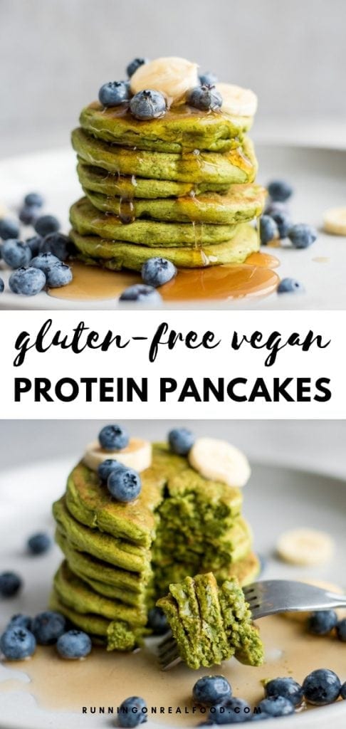 Gluten-Free Vegan Protein Pancakes