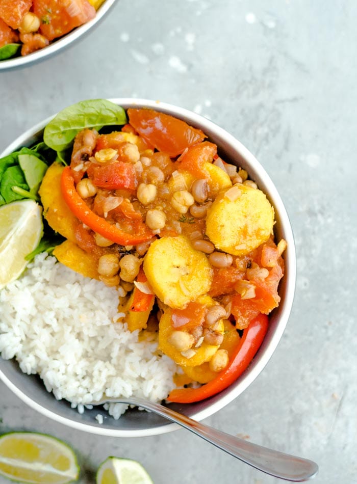 Vegan Plantain Curry Recipe - Running on Real Food