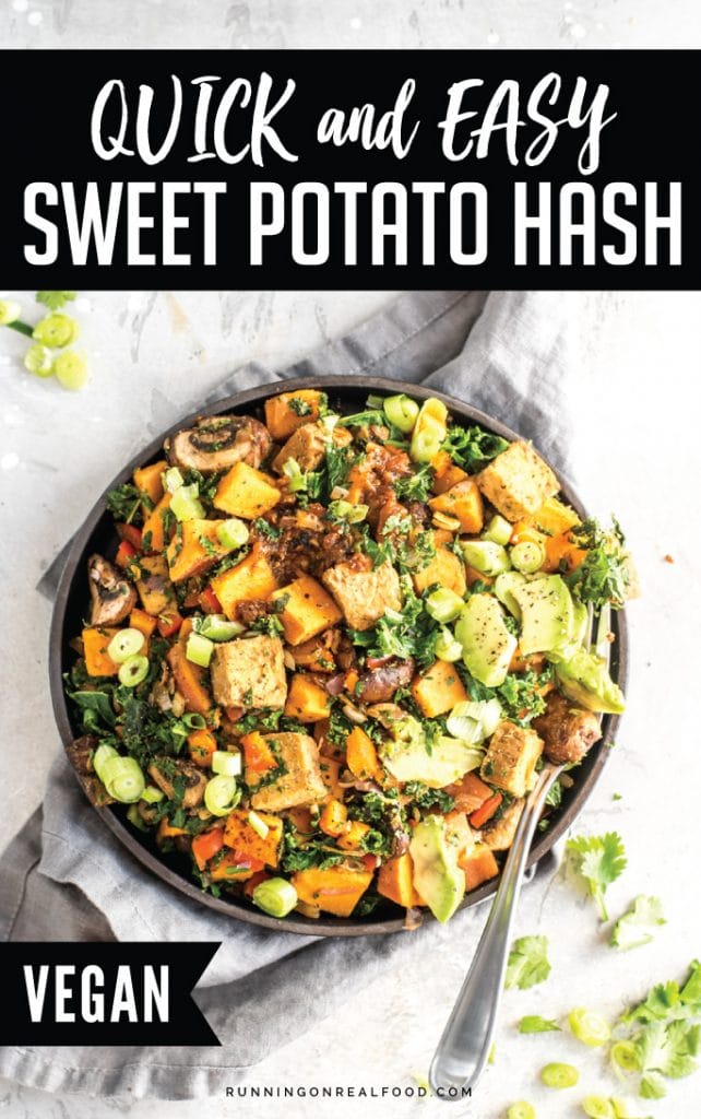 Vegan Sweet Potato Hash Recipe - Running on Real Food