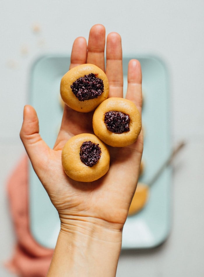 How to Make No-Bake Thumbprint Cookies