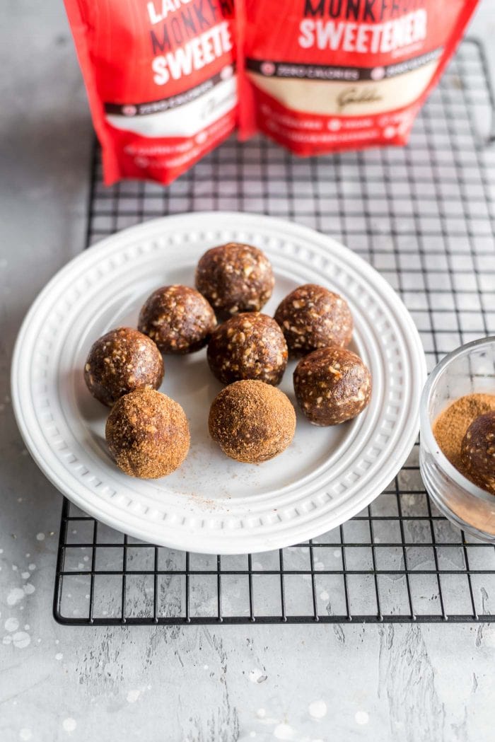 No Bake Vegan Cinnamon Sugar Balls Running On Real Food