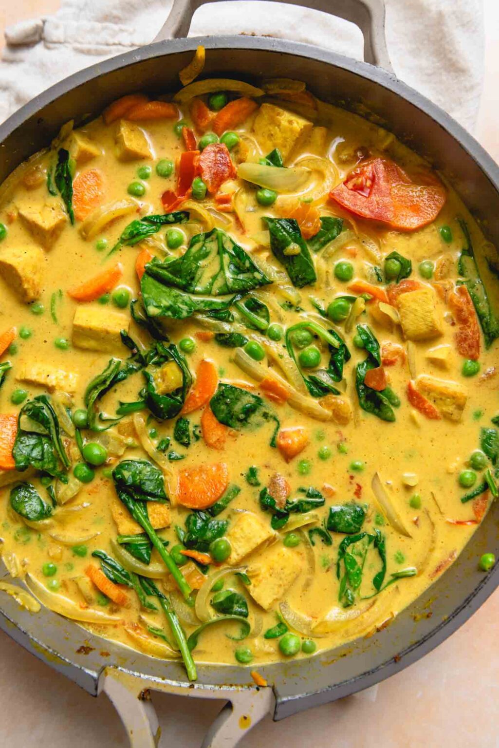 Easy Vegetable Curry With Tofu Running On Real Food 