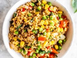 Vegan Basil Fried Rice