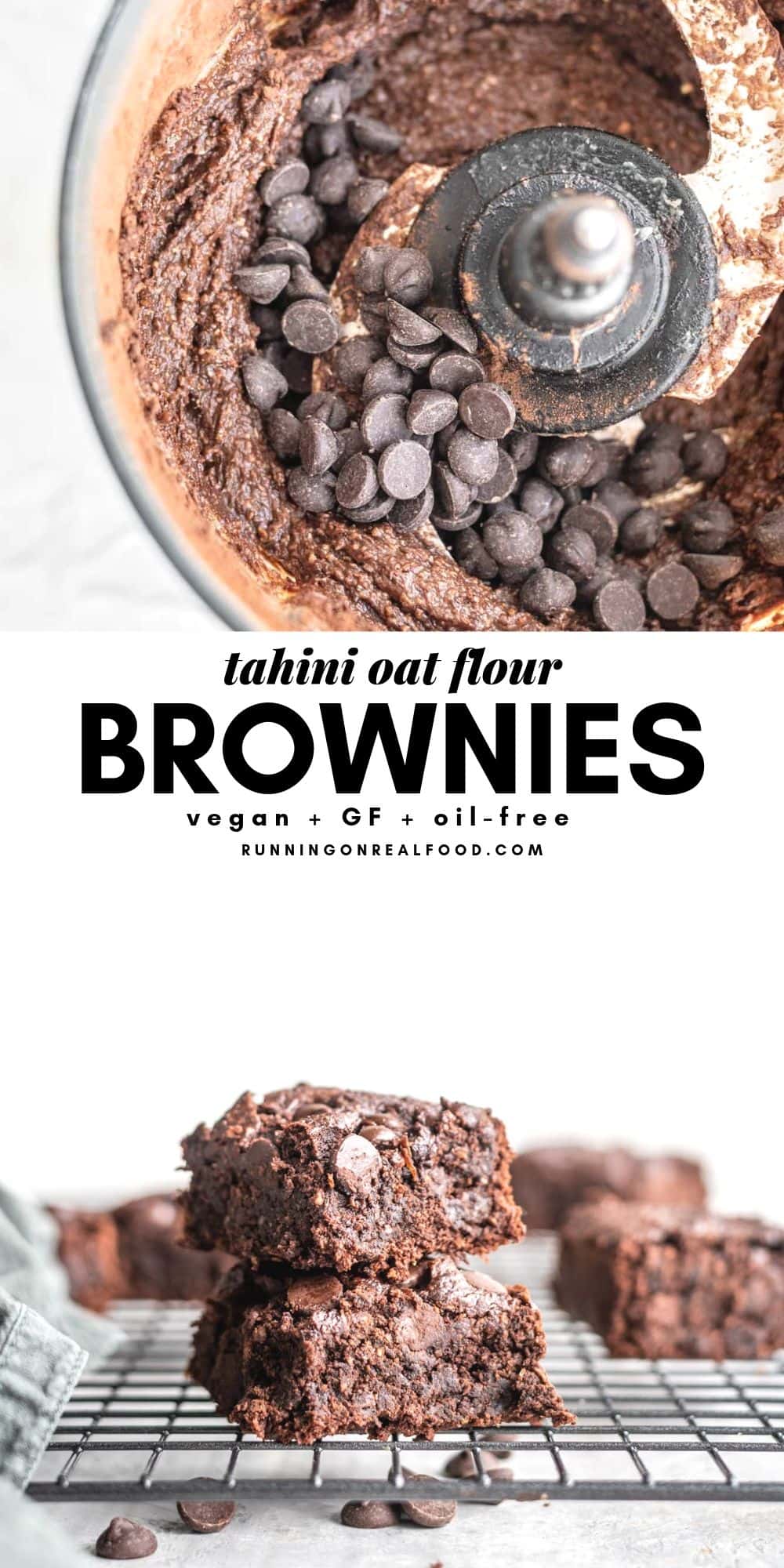 Healthier Oat Flour Brownies Recipe Easy to make, vegan & glutenfree!