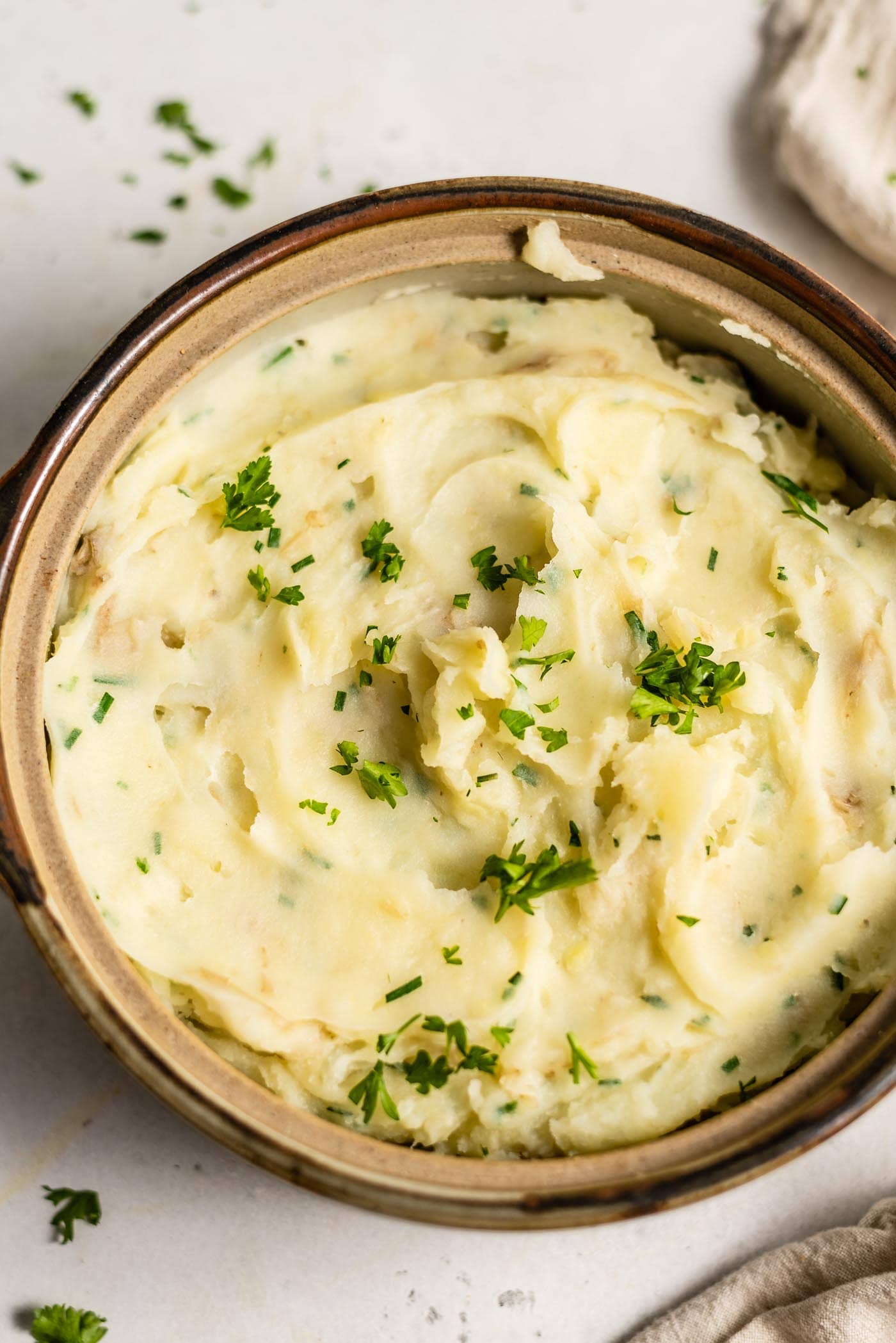 healthy garlic mashed potatoes recipe
