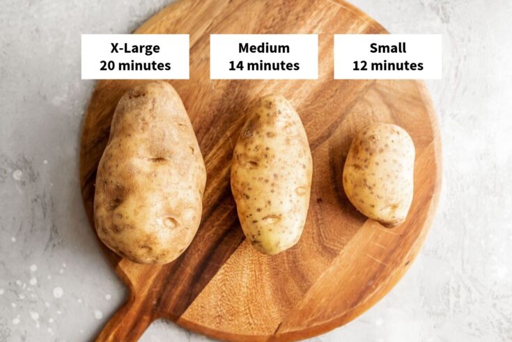Instant Pot Baked Potatoes - Running on Real Food