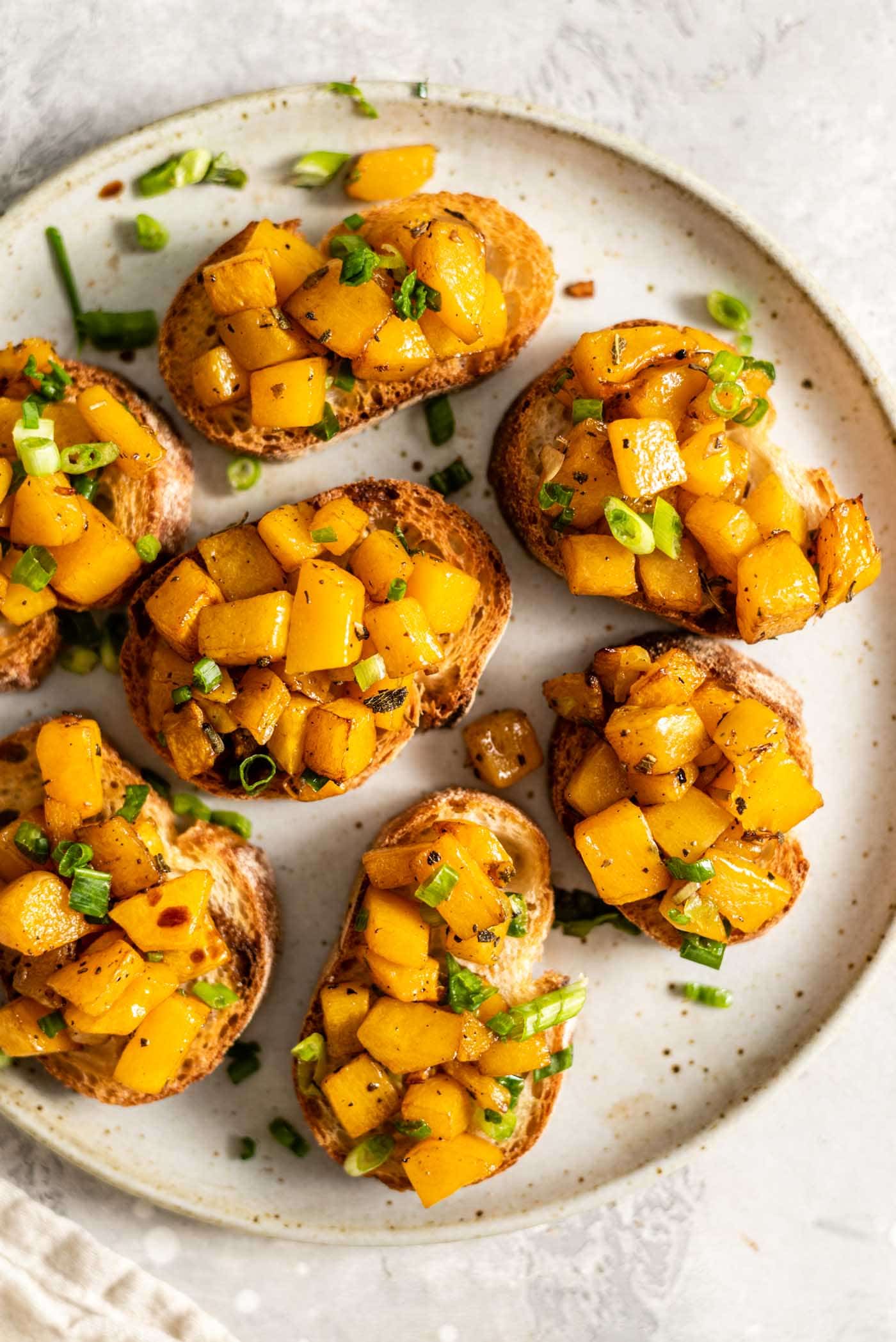 Butternut Squash Bruschetta