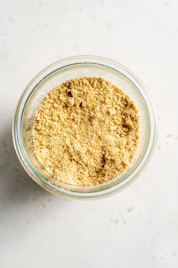 Vegan Parmesan Cheese Recipe - Running on Real Food