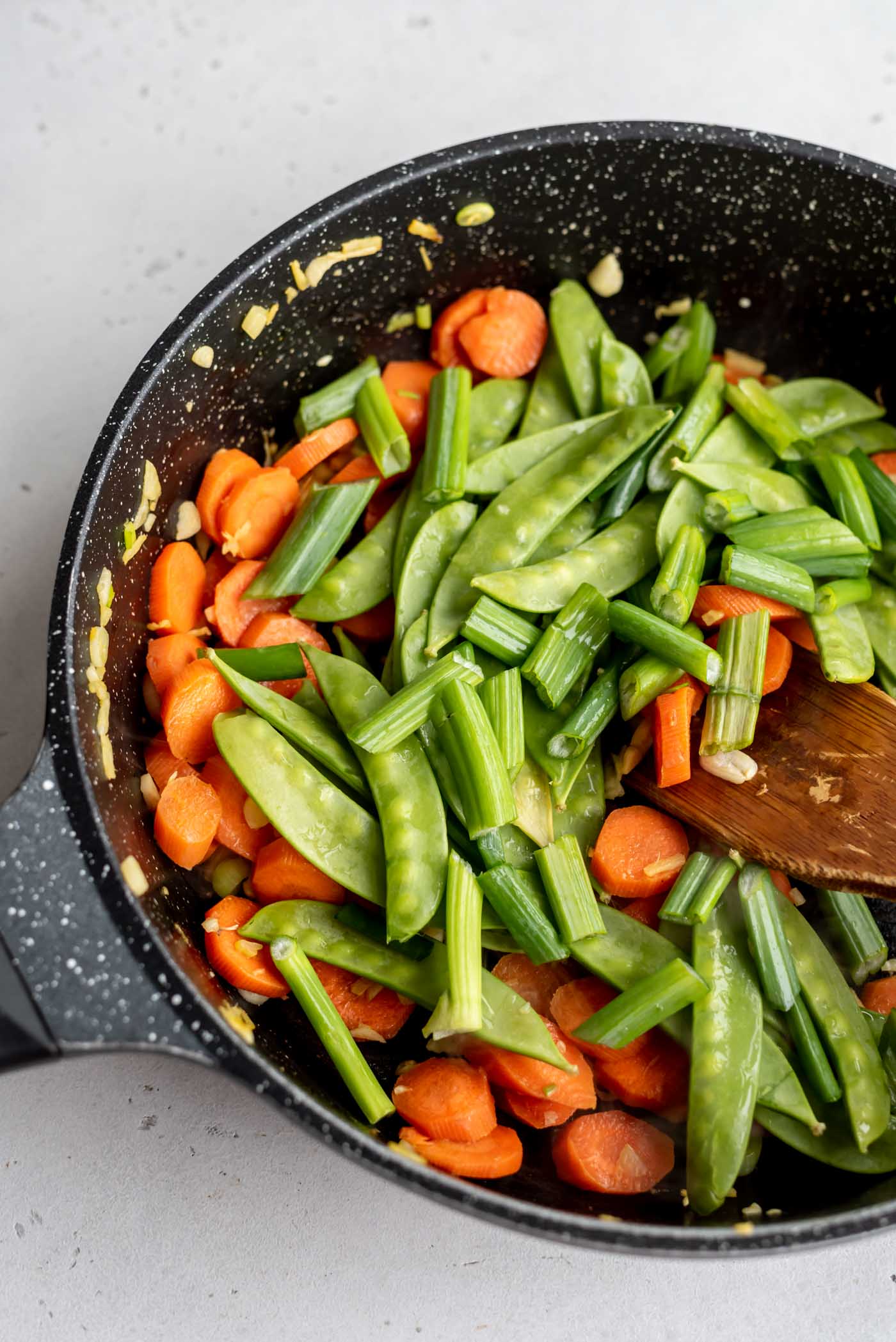 Vegan Fried Farro with Edamame - Running on Real Food