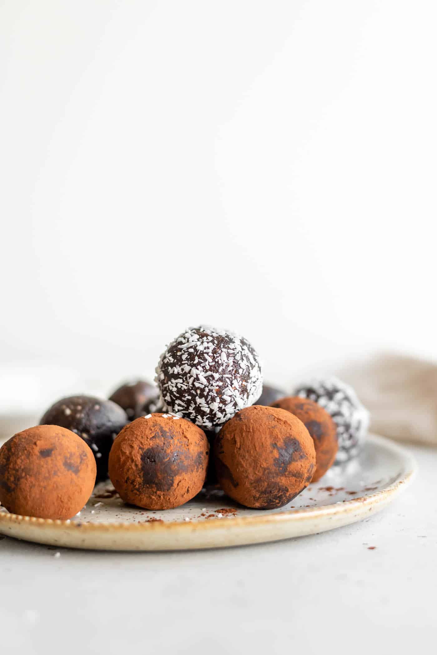 No-Bake Brownie Bites