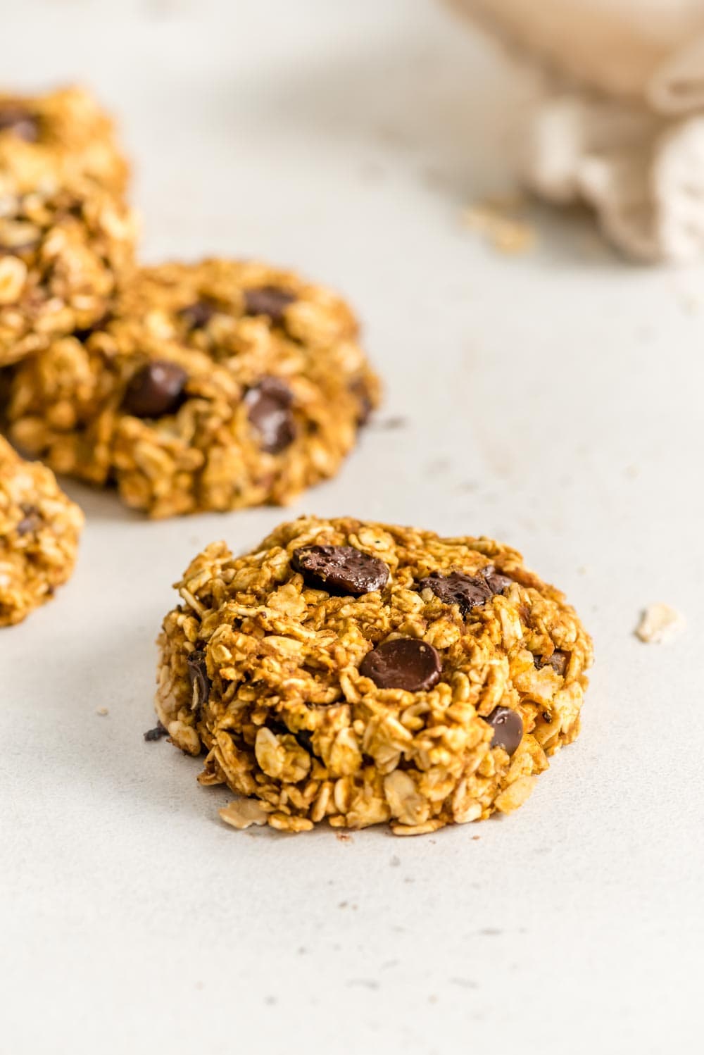 Healthy Pumpkin Oat Cookies - Running on Real Food