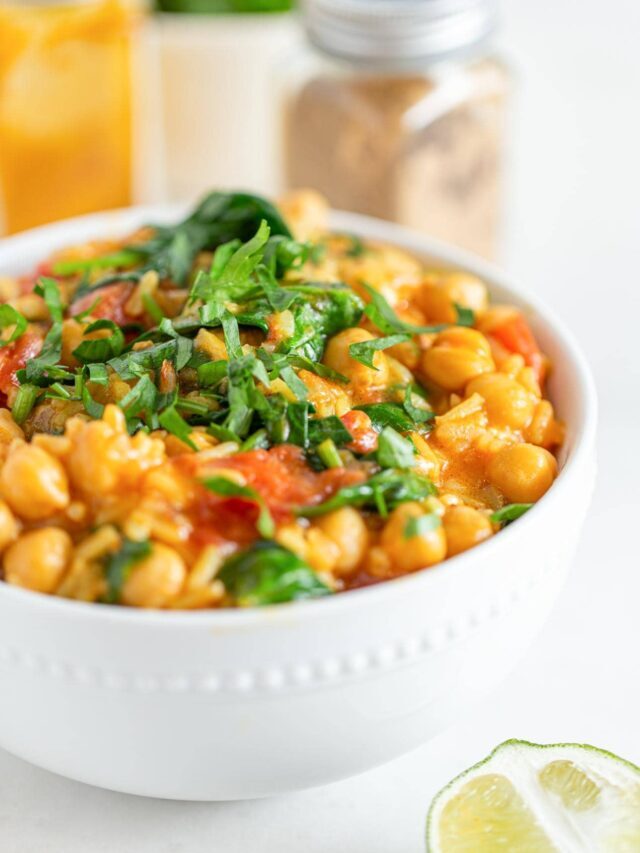 Easy Chickpea Curry Stew