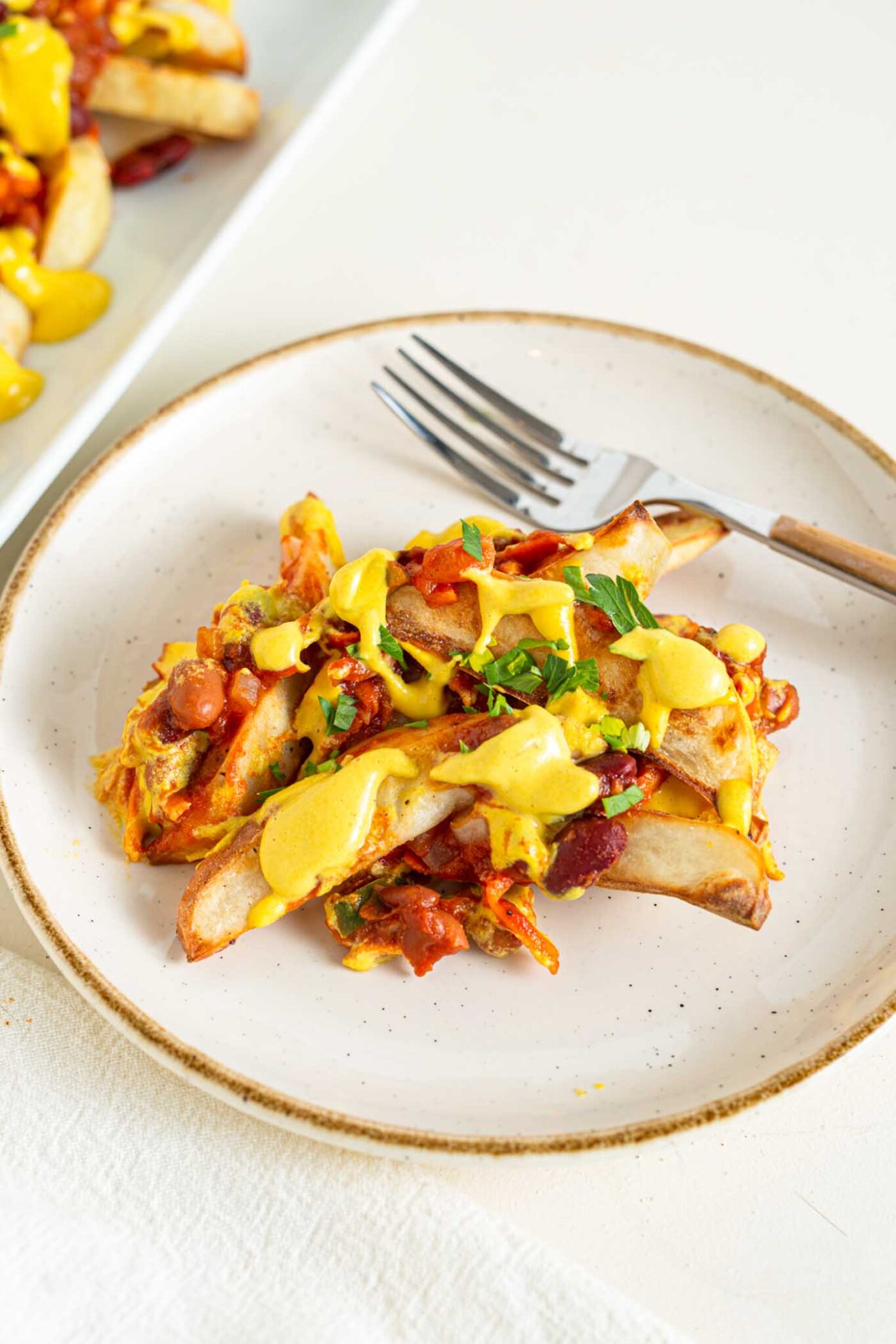 Vegan Chili Cheese Fries Running On Real Food Recipes