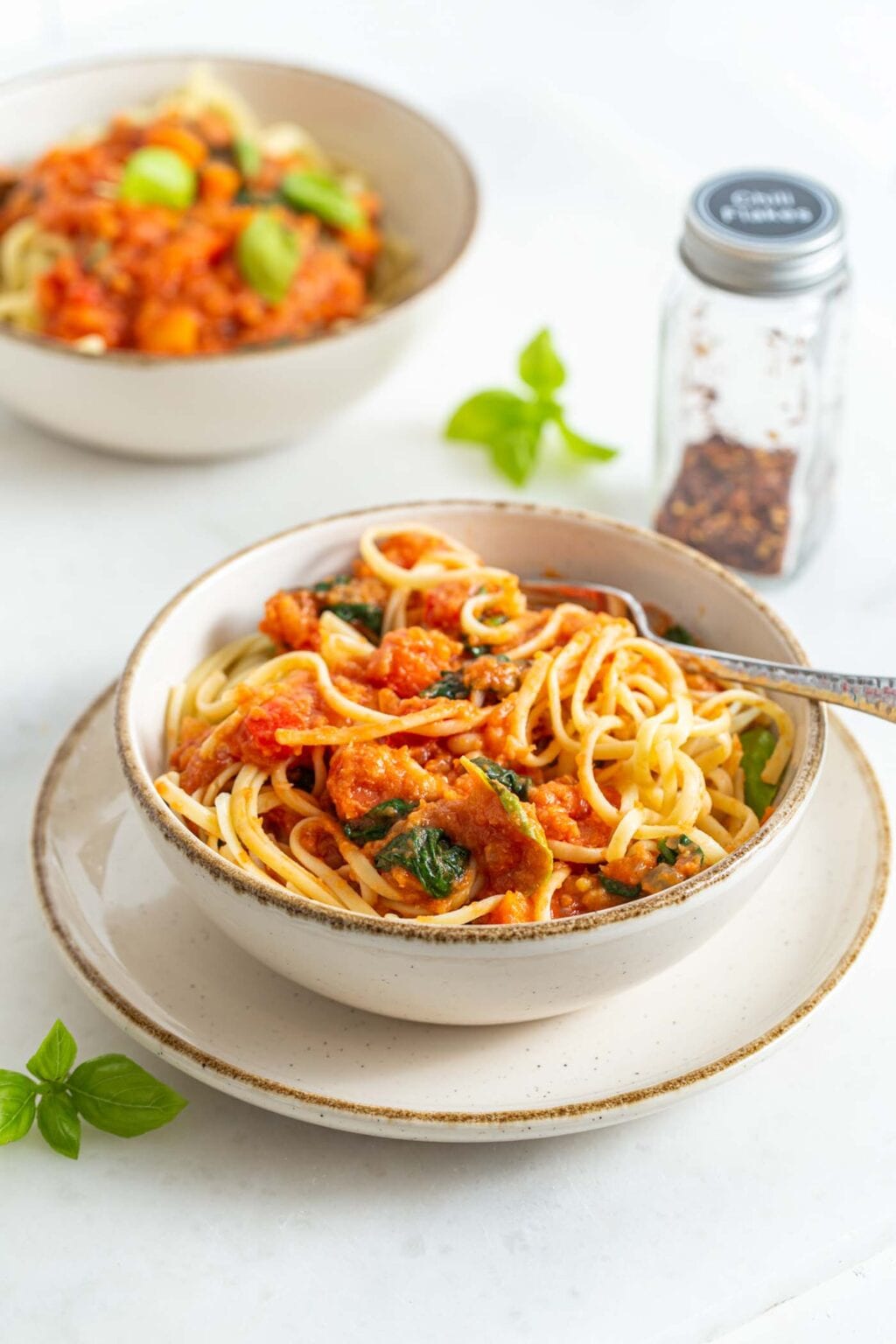 Red Lentil Pasta Sauce Running on Real Food