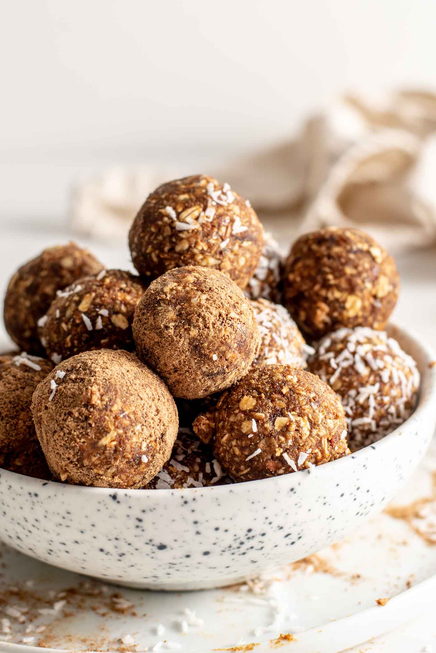 No-Bake Pecan Pumpkin Pie Balls - Running on Real Food